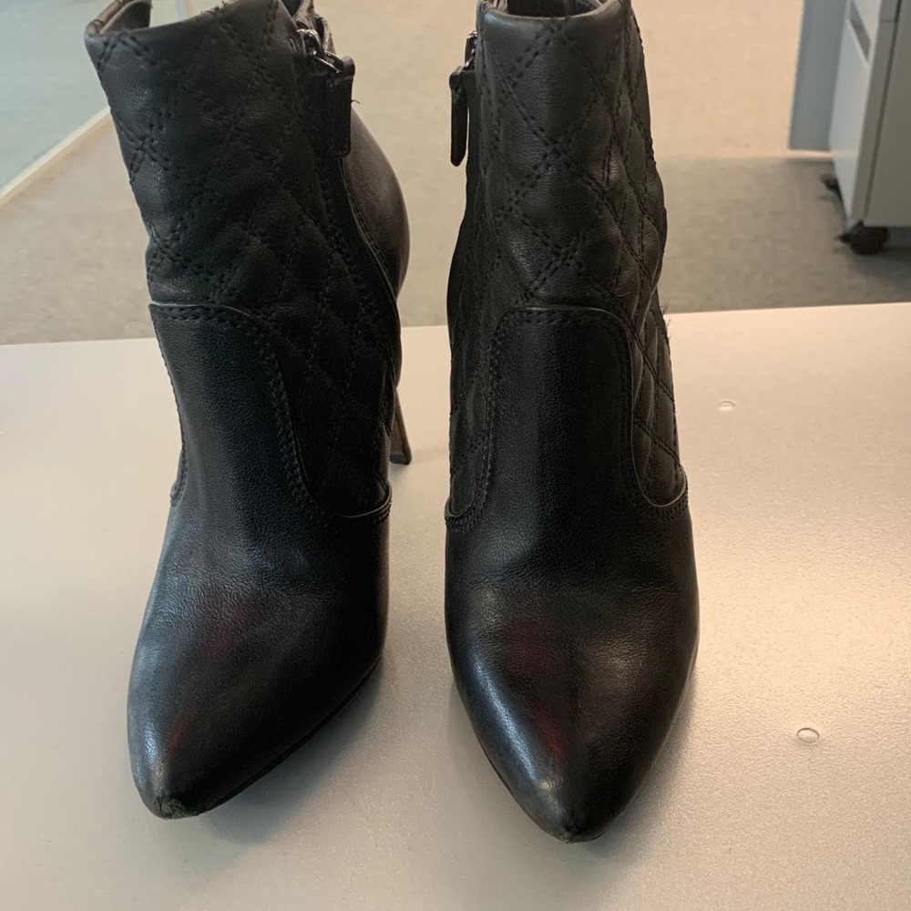 Tory Burch Black Ankle Belt heeled Booties
